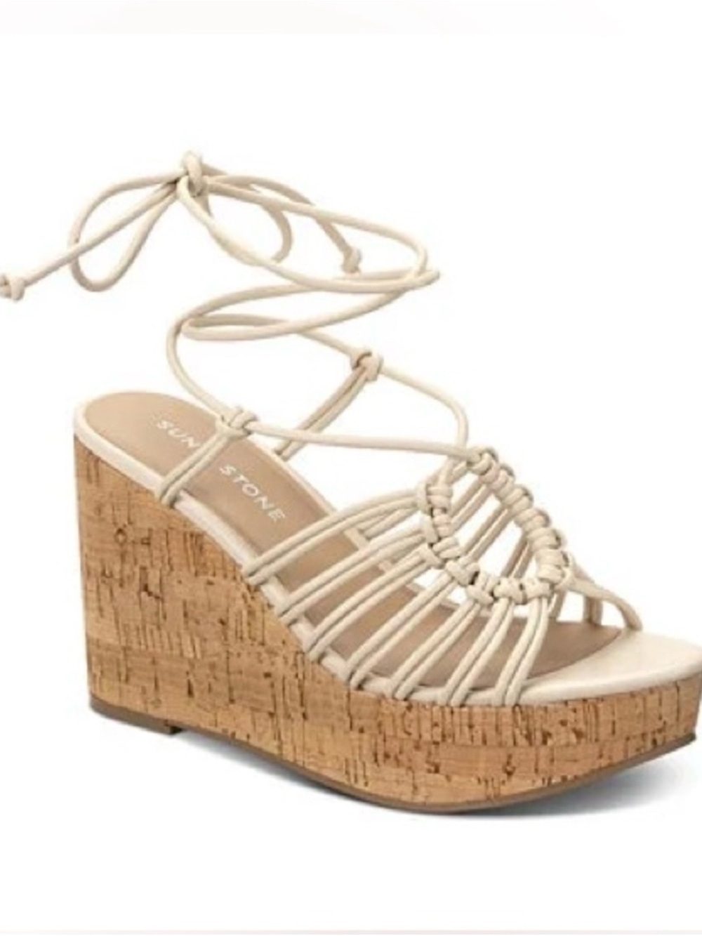 Sun + Stone Wedge Sandal